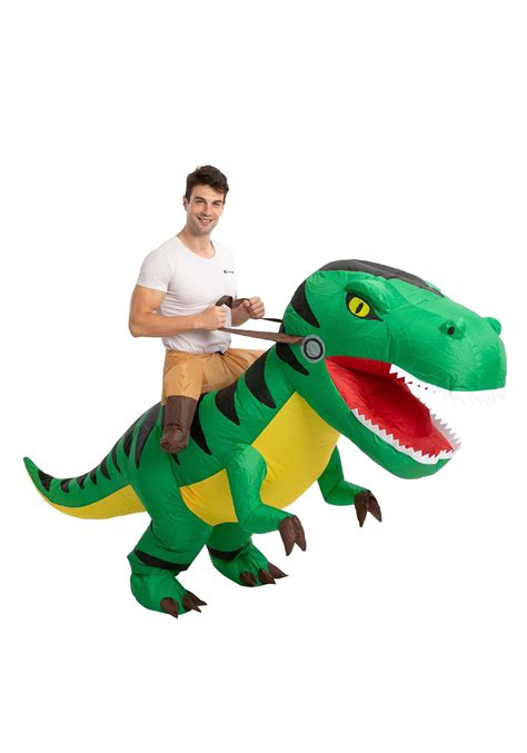 Adult Inflatable Mega T Rex Ride On Costume