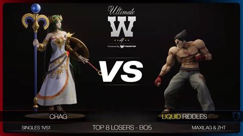 UW4 Single TOP 8 Chag Palutena Vs Liquid Riddles Kazuya Terry