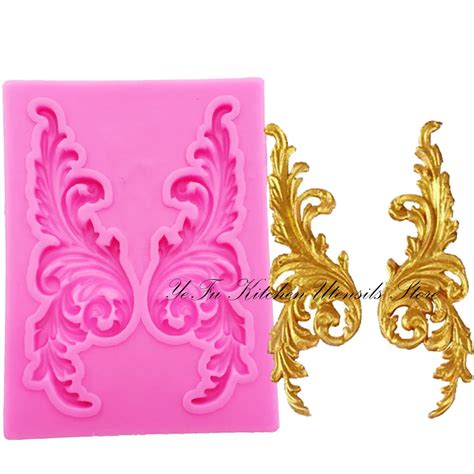 Aliexpress Buy Lace Border Silicone Mould Fondant Molds Cake