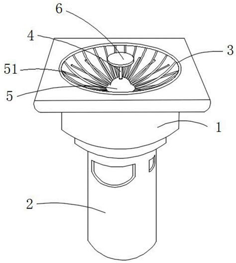 一种防堵地漏的制作方法