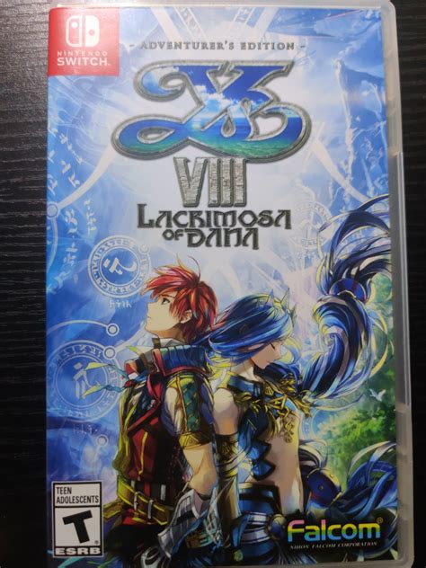 Ys Vii Lacrimosa Of Dana Adventurer S Edition Video Gaming Video