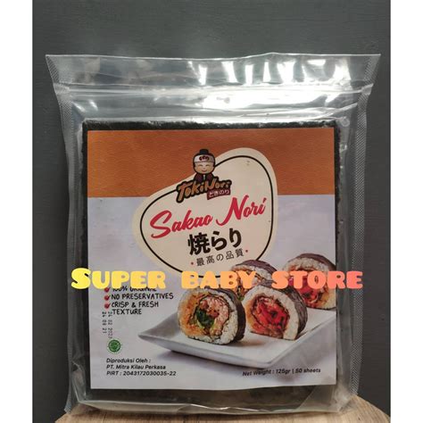 Jual Tokinori Sakao Sushi Nori Roasted Seaweed Rumput Laut