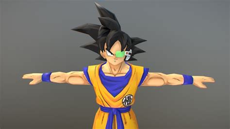 Modelos De D Goku Turbosquid