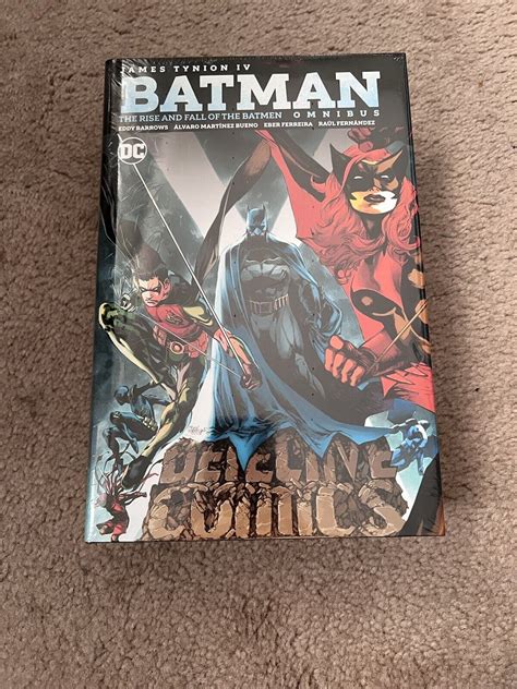 Batman The Rise And Fall Of The Batmen Omnibus Tynion New Sealed Ebay