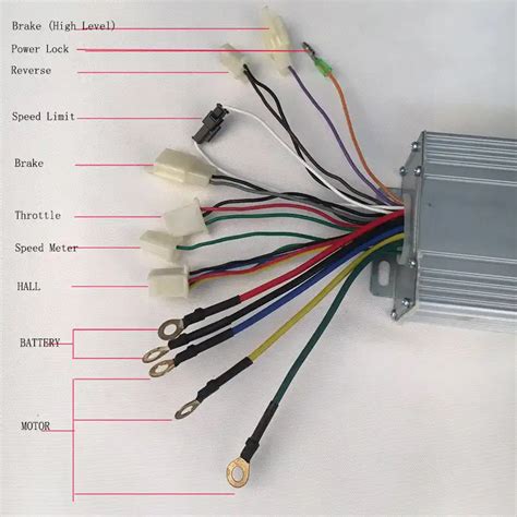 36v 48v 1000w 30a Dc Brush Motor Controller Electric Bike Controller