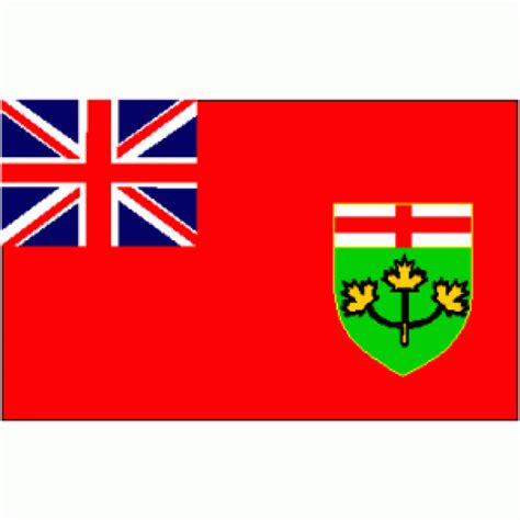 Ontario Flag (Canada) 3 X 5 ft. Standard - Ultimate Flags