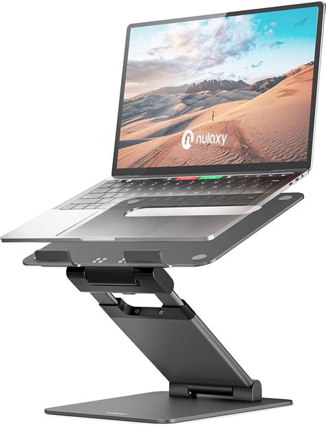 Nulaxy Laptop Stand Ergonomic Sit To Stand Laptop Holder Convertor