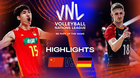 CHN Vs GER Highlights Week 2 Men S VNL 2023