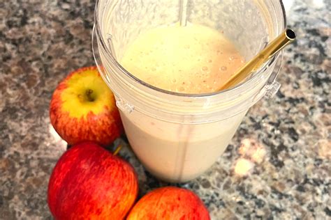 Apple Pie Smoothie A Healthy Way To Have A Slice • Start With The Bed