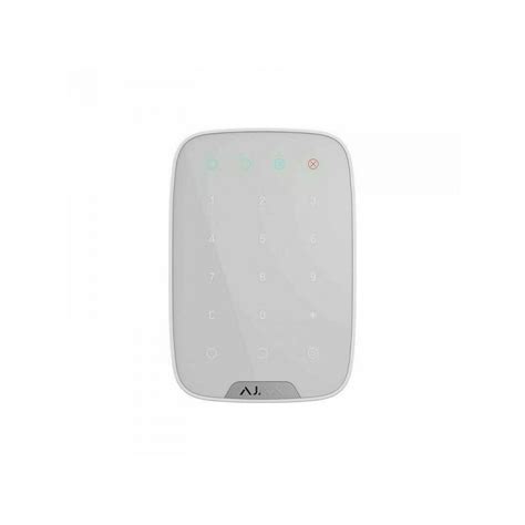 Ajax Tastiera Touch Wireless Bianco Keypad