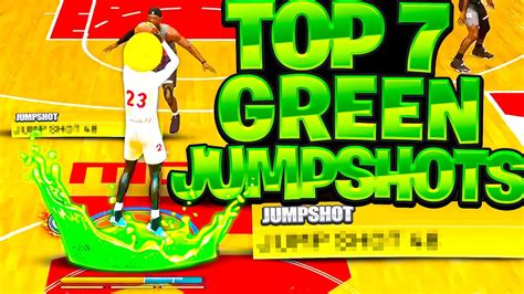 TOP 7 BIGGEST GREEN WINDOW JUMPSHOTS NBA 2K23 CURRENT GEN NEXT GEN