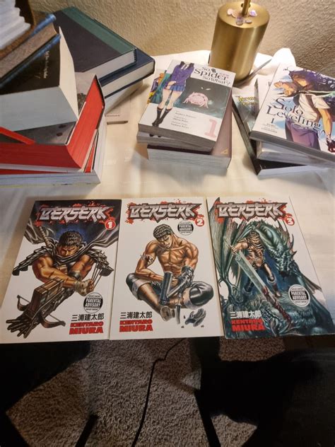 Berserk Volumes 1 2 3 Dark Horse Manga English For Sale Final Fantasy