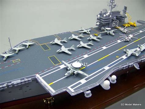 SD Model Makers > Aircraft Carrier Models > Kitty Hawk Class Aircraft ...