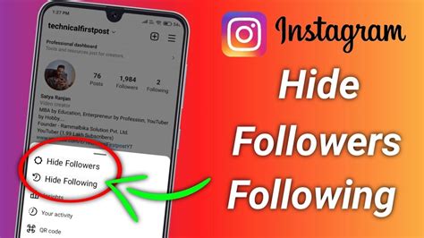 How To Hide Instagram Followers And Following Instagram पर Followers