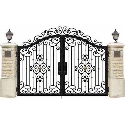 Entrance Iron Double Door Design Wrought Iron Main Gate Designs Door