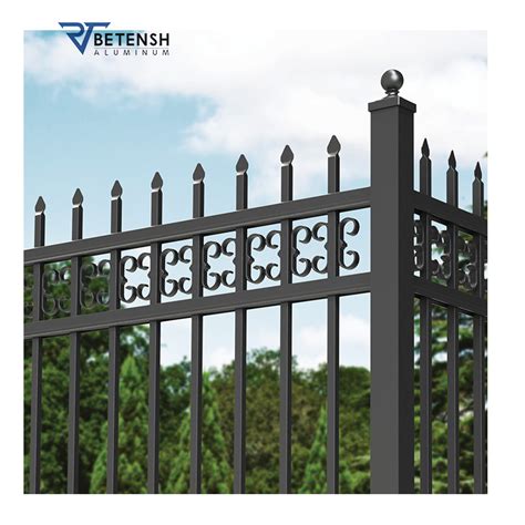 Free Sample Modern Style Powder Coating Aluminum Security Fence China