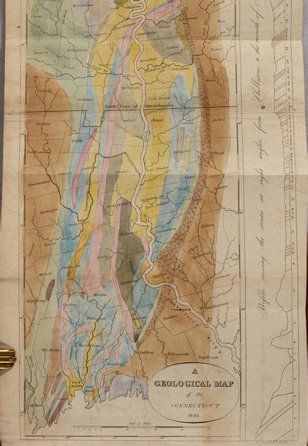 Old World Auctions Auction Lot Map In Book A Geological