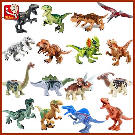 Dinossauro Jurassic World Jurassic Park Brinquedos De Blocos De