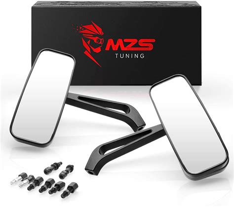 Amazon Mzs Motorcycle Rear View Mirrors Universal Side Mirror