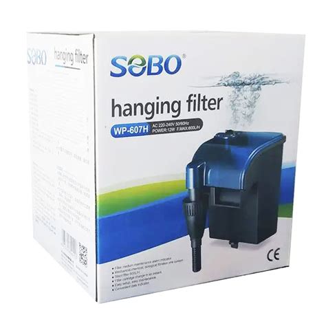 Filtro Mochila Cascada Sobo Wp 607h 600l H Skimmer Acuario Oasis