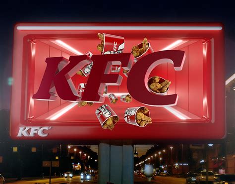 KFC Anamorphic 3D Billboard | Behance :: Behance