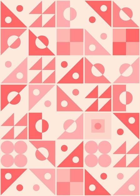 Premium Vector Geometric Shapes Pattern Vector Design