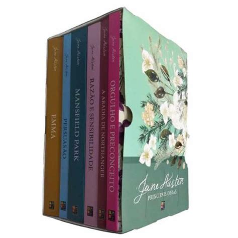 Box Livros Jane Austen Grandes Obras Orgulho E Preconceito Mansfield