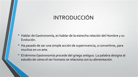 Solution Antecedentes Hist Ricos De La Gastronom A Studypool