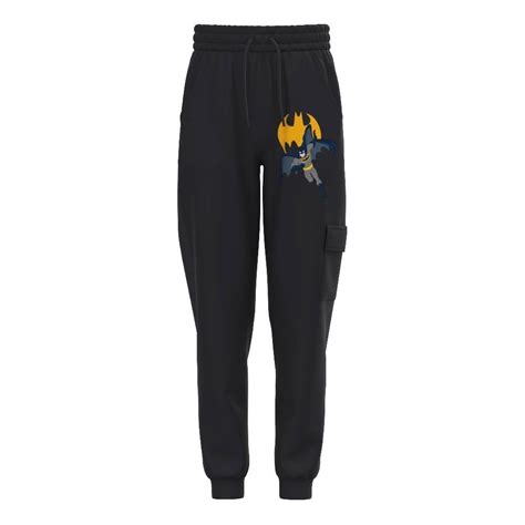 Pantalón Batman Talla 10 Sustentable Tipo Jogger Estampado con Bolsas