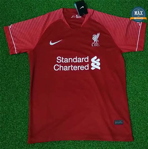 Max Maillots Liverpool Rouge Fiable