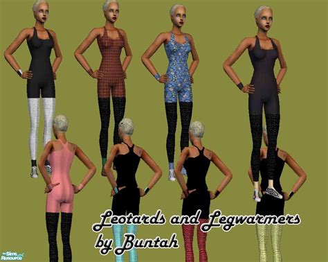 The Sims Resource Leotards And Legwarmers