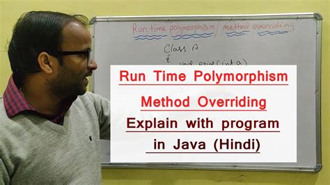 Run Time Polymorphism In Java Method Overriding Beginners Java Tutorial 48 Youtube