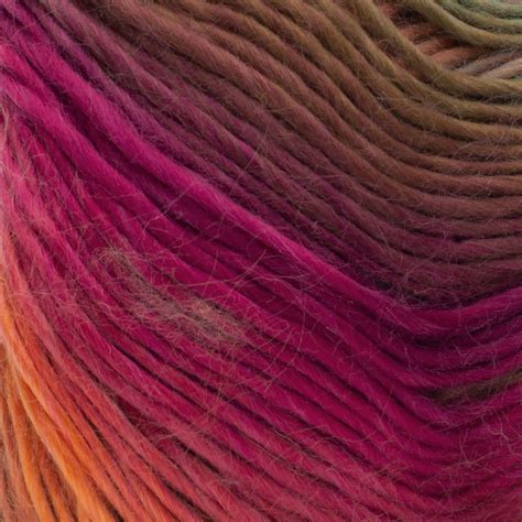 Red Heart Unforgettable Acrylic Yarn Sunrise Color Medium Size 3 5oz 100g Machine Wash And