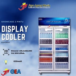 Jual Showcase Gea Expo 800AH Showcase 2 Pintu Gea 800Liter Showcase