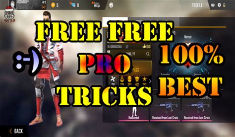 Free Fire Tricks: Best tricks (Become Pro in Free Fire)