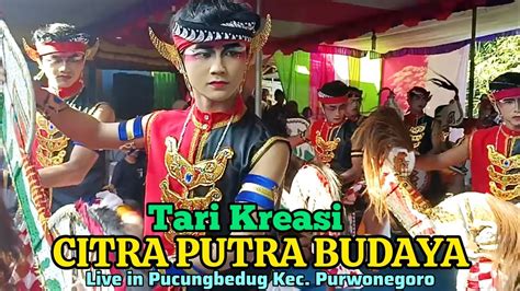 Kreasi Tarian Citra Putra Budaya Ebeg Bnayumasan Live In Pucungbedug