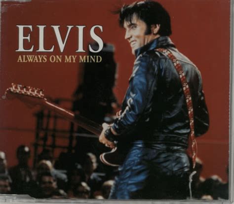 Elvis Presley Always On My Mind Shaped Cd Netherlands Cd Single