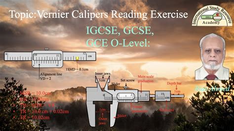 Vernier Caliper Reading Exercise Youtube