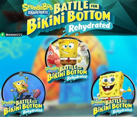 Spongebob Battle For Bikini Bottom Rehydrated Icon By Momen221 On