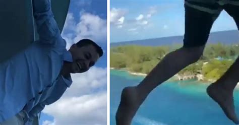 Idiot Cruise Passenger Gets Himself Banned For Life And Nearly Killed Wow Video Ebaums World