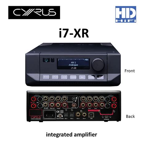 Cyrus I7 XR Integrated Amplifier Hd Hifi