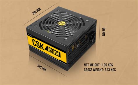 Antec CUPRUM STRIKE CSK 650W 80 Bronze Non Modular Power Supply