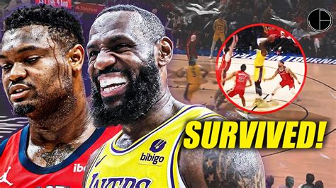 Ganito NAKA LIGTAS ANG LAKERS Sa Comeback Ng PELICANS Sa Play In YouTube