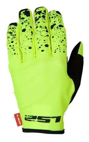 Guantes Cross Mx Ls Ranger Amarillo Negro En Teo Motos