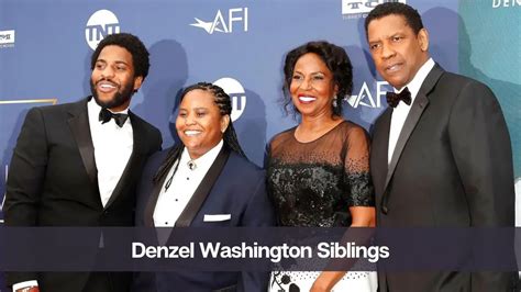 Denzel Washington Siblings: Know About His Brother, Sister & Family ...