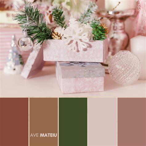 20 Christmas Color Palettes with Hex Codes + FREE Colors Guide | Ave Mateiu