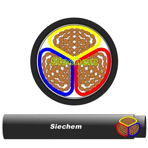 Core Copper Conductor Ebxl Xlpe C Insulated Cable Siechem