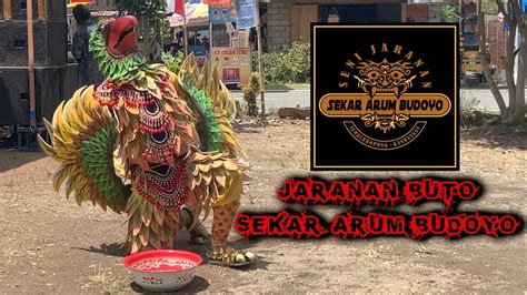 jaranan buto banyuwangi sekar arum budoyo tari pambuko garuda youtube