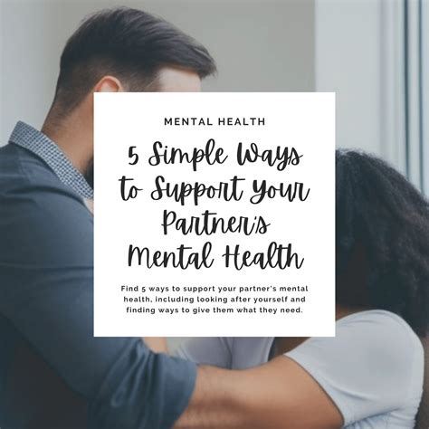 5 Simple Ways To Support Your Partners Mental Health Riyah Speaks