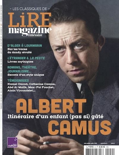 Lire Magazine Litt Raire Albert Camus Itin Raire Dun Enfant Pas Si